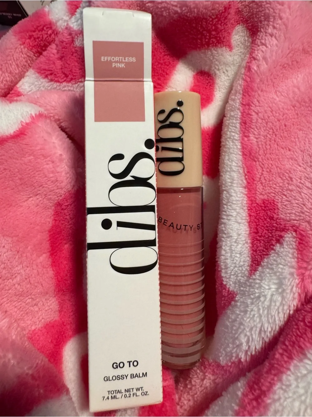 Dibs Go To Glossy Balm – Effortless Pink New In Box